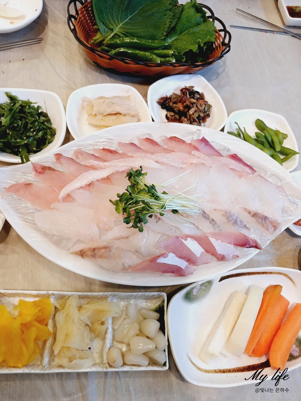 전주횟집 참바다세꼬시민어회&해신탕 싱싱한 회정식 맛집