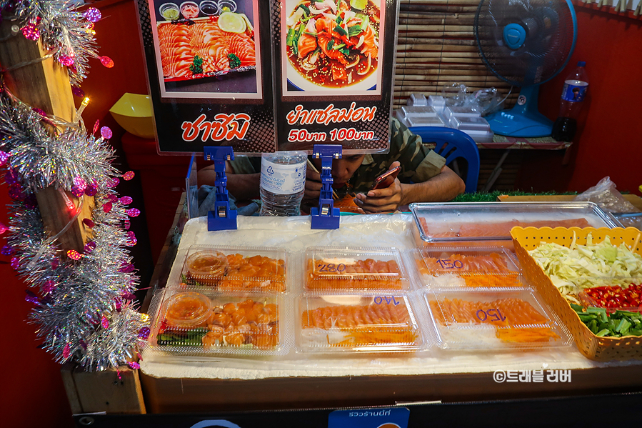 태국 방콕여행 방콕 야시장 더원랏차다 먹거리 (구 딸랏롯파이 2)