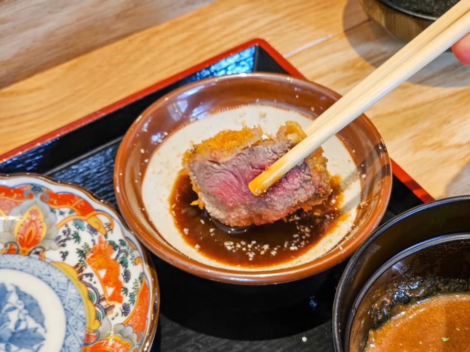 교토 맛집 가츠타 시죠 가와라마치점 현지인 추천 돈까스 오마카세