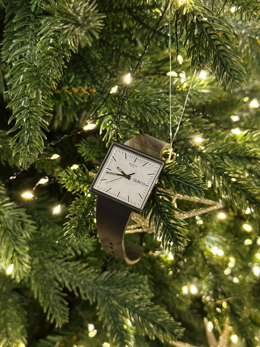 크리스마스 선물 스와치 바이오세라믹 왓이프 패키지 언박싱! 시계 + 달콤한 소품까지 추천❤️