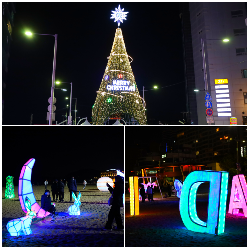 부산 빛축제 해운대 빛축제 시간 부산 겨울 크리스마스 여행