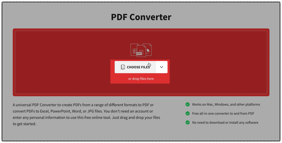 PPT JPG PDF 변환 스몰 및 ILOVEPDF 파일변환 사이트 비교