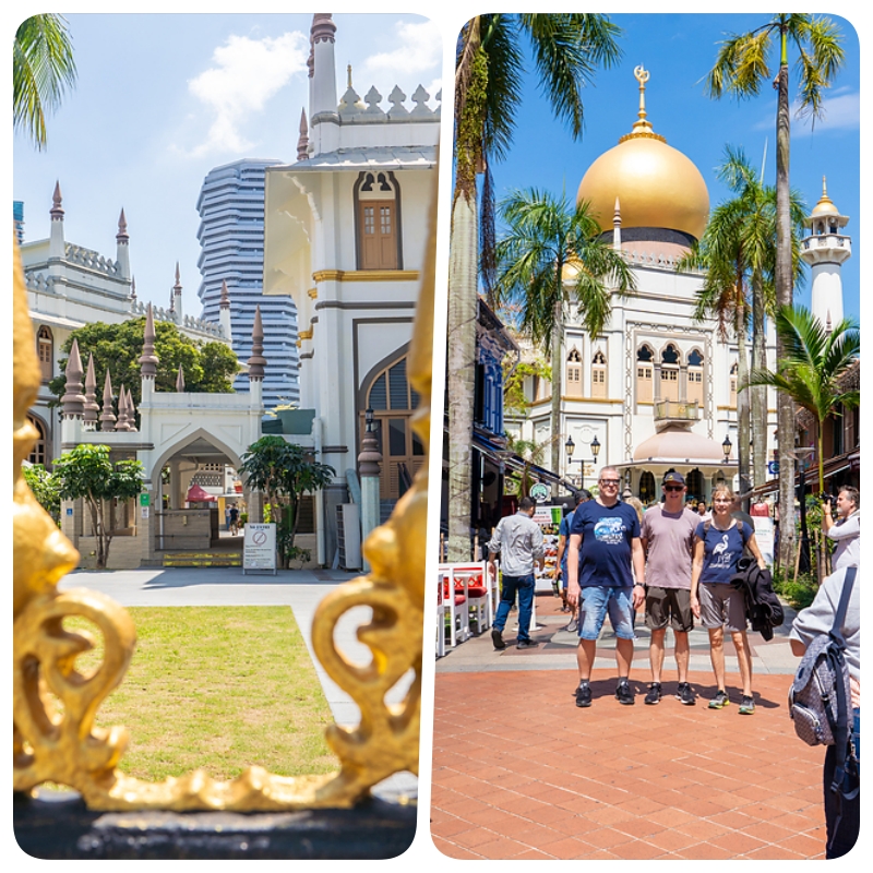싱가포르 자유여행 캄퐁글램 술탄모스크 가볼만한곳