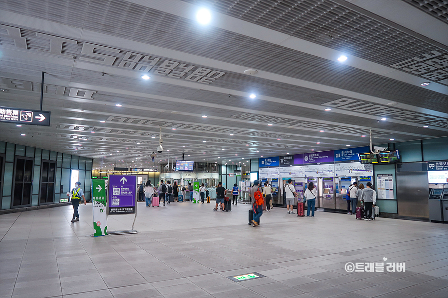 대만여행 타이베이 타오위안 공항 철도 MRT 시간표 대만 공항 픽업