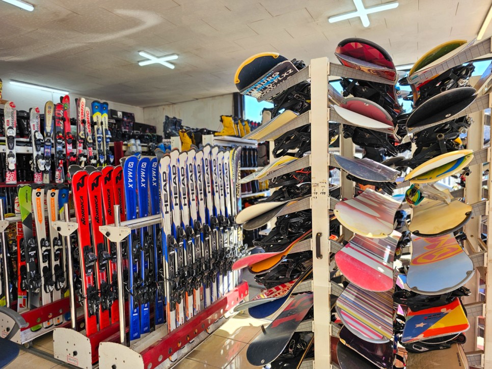 지산리조트 스키장 렌탈샵 리프트권 할인 가격