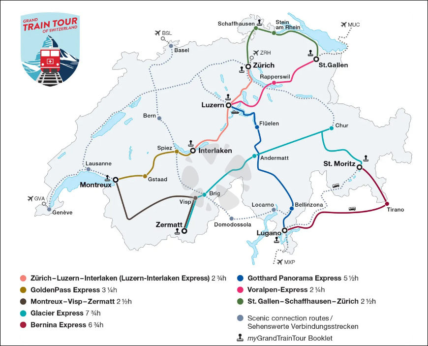 스위스여행 준비물 기차여행 스위스패스 구매 가격 스위스 트래블패스 사용법
