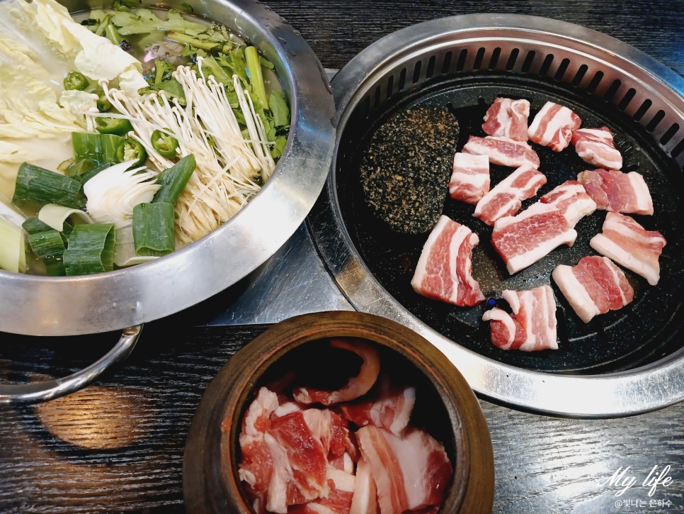 전주 송천동 맛집 부드러운 숙성 삽겹살 고기원칙 전주송천점