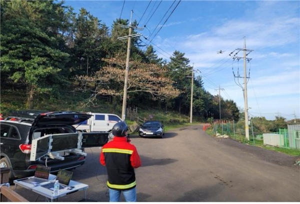 불법소각행위 단속..제주시,‘산불 드론감시단’상시 운영