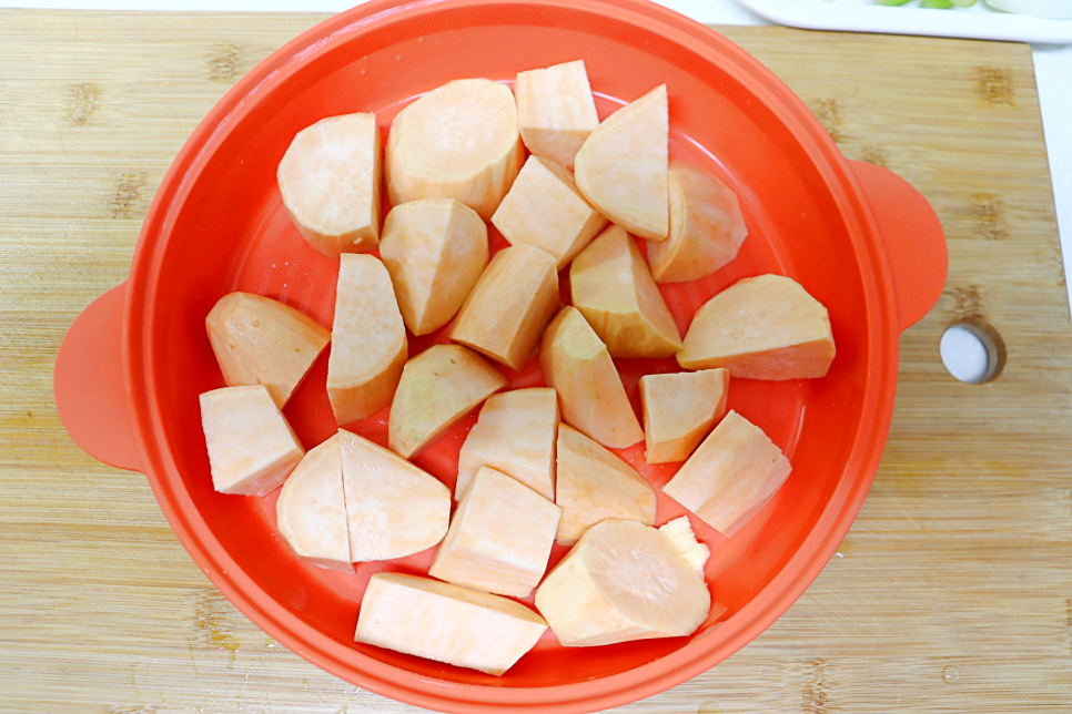 고구마 샐러드 만들기 고구마무스 레시피 찐고구마 요리 간단한 간식 레시피