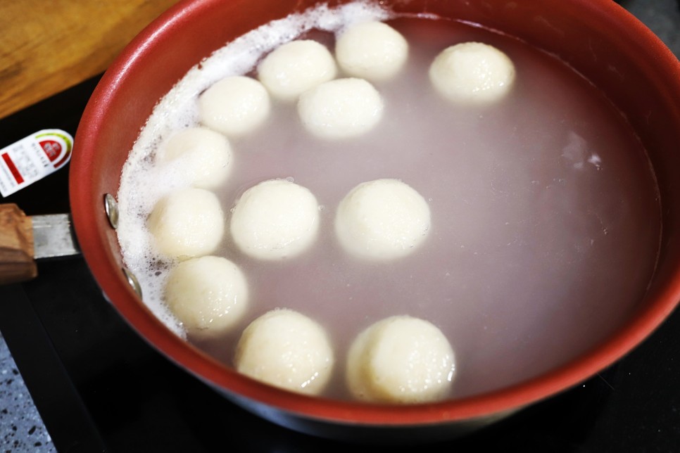 동지팥죽 레시피 동짓날 찹쌀 새알심팥죽 단팥죽 끓이는 법