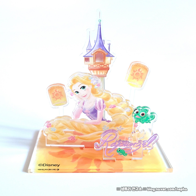 [굿즈] 디즈니 프린세스 비타 스탠드 랜덤 2봉 까기 : 내 책상 위에 작은 디즈니 아크릴 스탠드