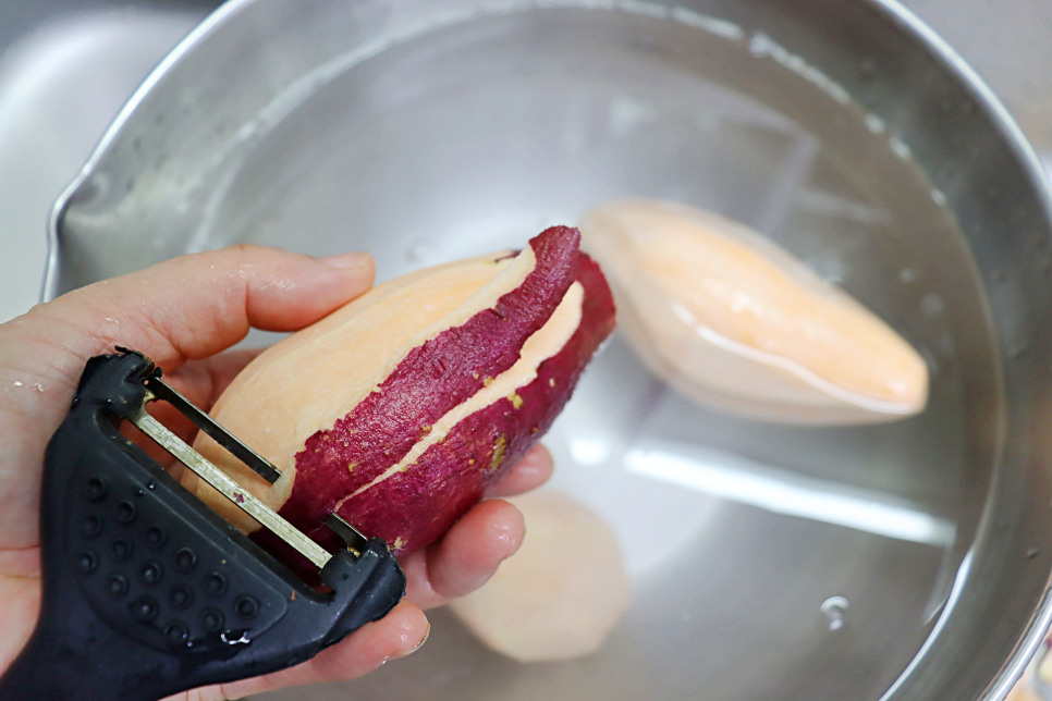 고구마 샐러드 만들기 고구마무스 레시피 찐고구마 요리 간단한 간식 레시피