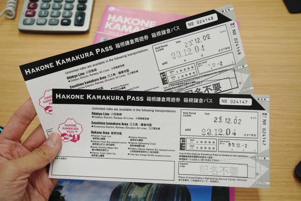 일본 도쿄 하코네 여행 코스, 관광, 후지산 & 가마쿠라 슬램덩크 촬영지, 프리패스, 투어 추천