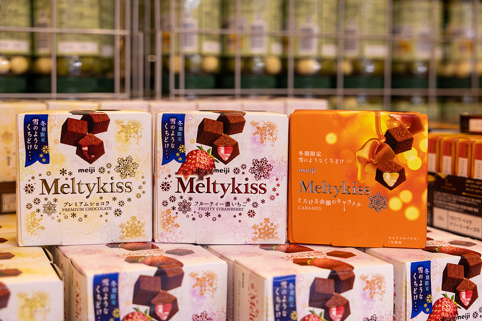 일본 간식 선물하기 좋은 디저트 메이지 초콜릿 추천 멜티키스