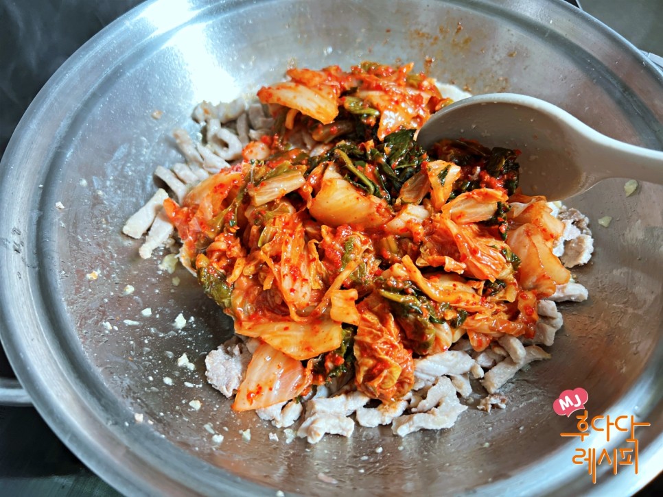 김치 콩비지찌개 만드는 법 돼지고기 비지찌개 끓이는법 콩비지요리