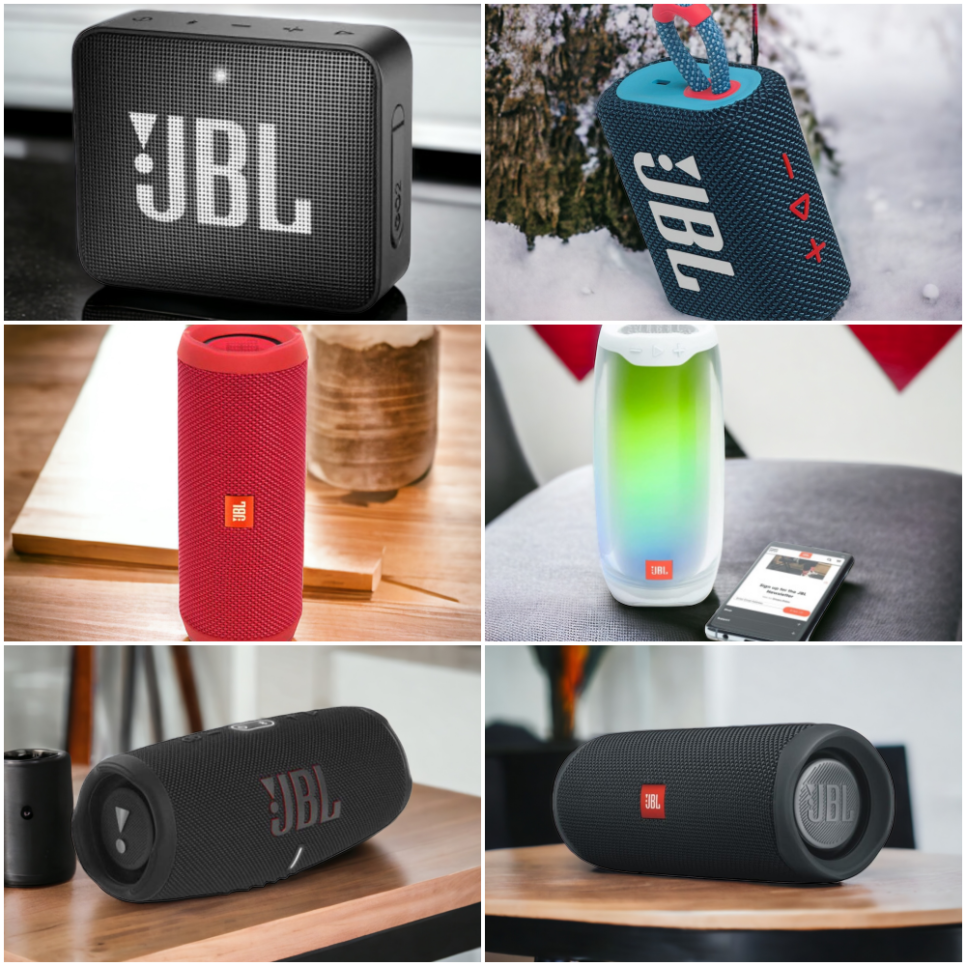 휴대용 무선 블루투스스피커 JBL GO2 Flip4 5 펄스4 Charge5 중 추천할 기기는?