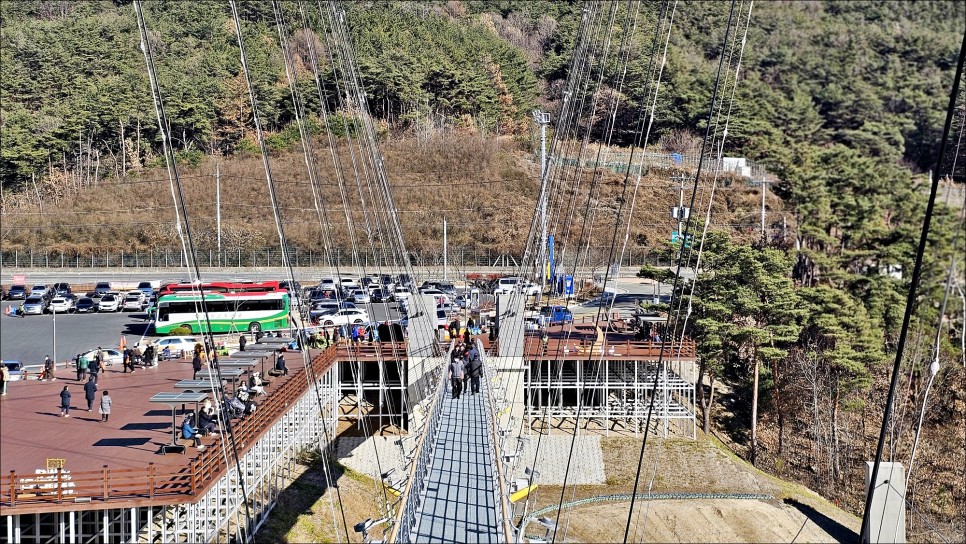 경북 가볼만한곳 영천 보현산댐 출렁다리 전망대 카페 대구근교 영천 여행!