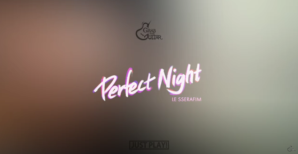 LE SSERAFIM 르세라핌 - Perfect Night 통기타 연주 정복하기, 나한테 계속 연락하지 마 기타 쳐야 하니까 [기타/코드/타브/악보/레슨]