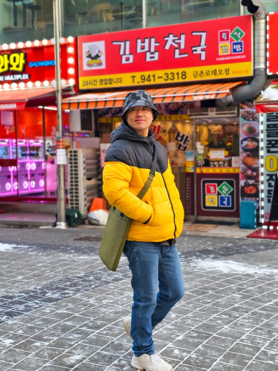 스타일리쉬 숄더백 노트북 가방 & 버킷햇 모자 플레이언으로 겨울 코디 완성!