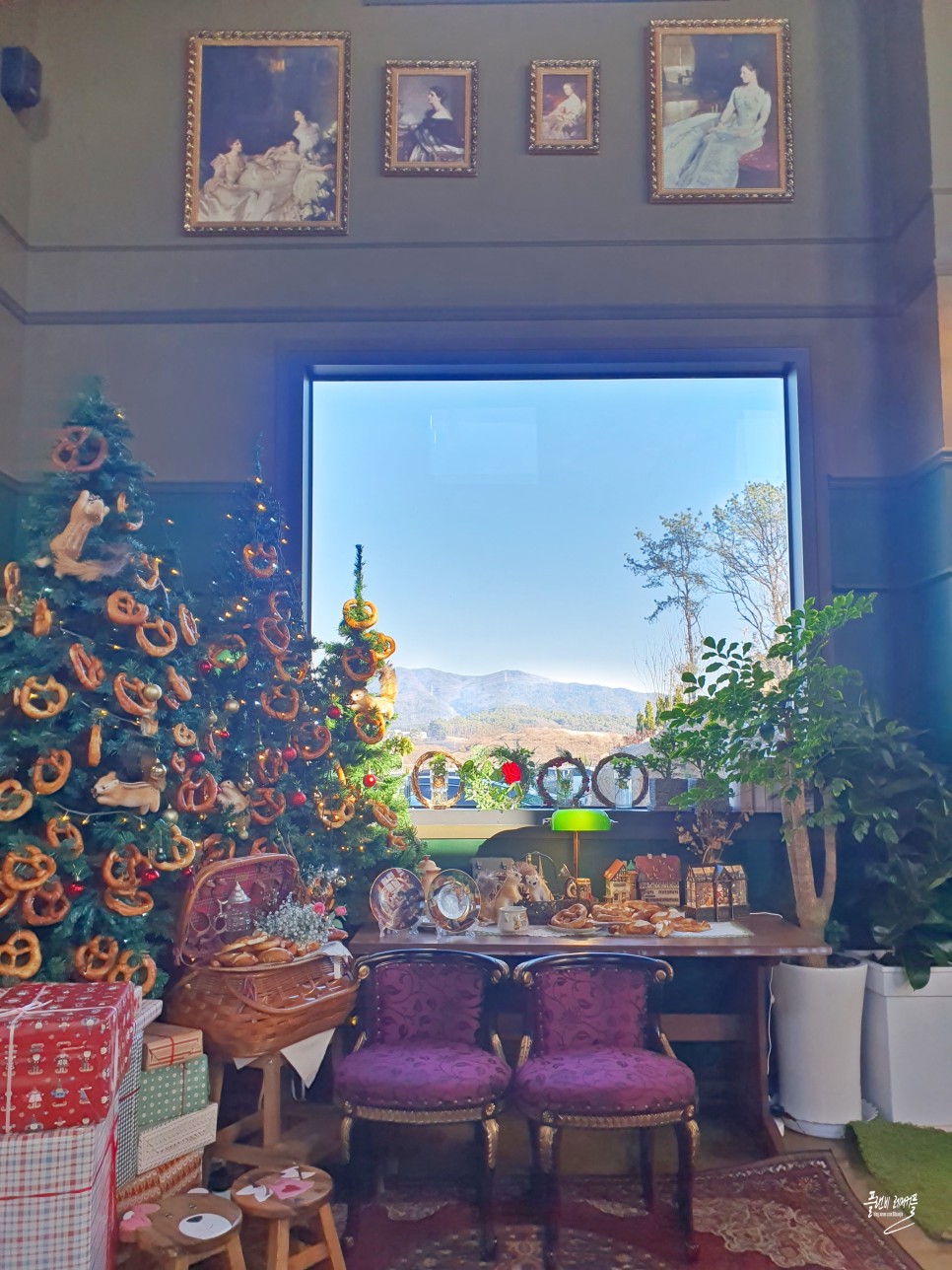 서울 근교 드라이브 여주 크리스마스 카페 홀츠가르텐 겨울 나들이 가볼만한곳