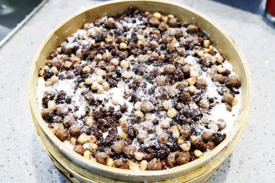 시루떡 만들기 팥시루떡 콩떡 기본 백설기 만드는 법