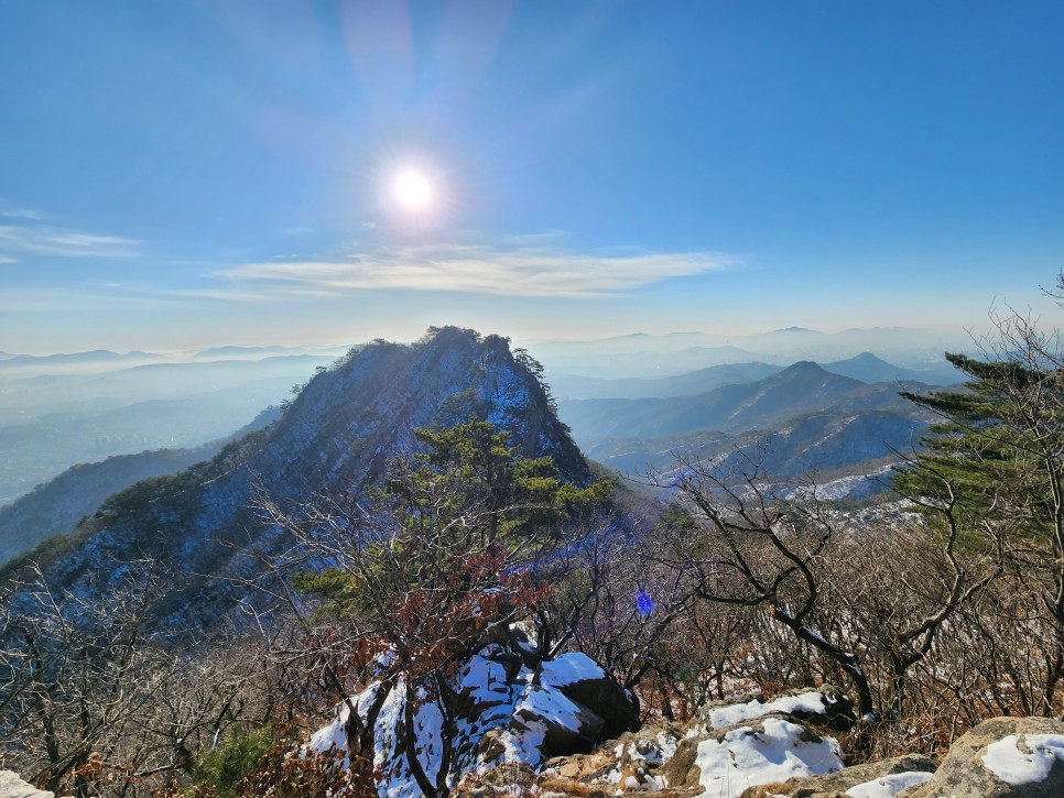 북한산 칼바위 능선 ('23.12.23)