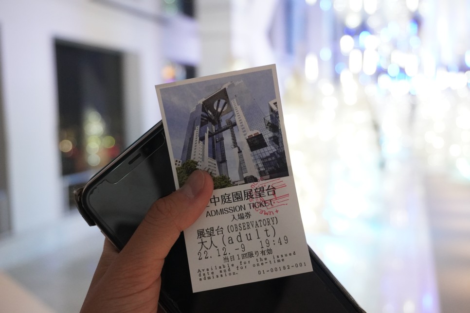 일본 오사카 호텔 가족여행 도톤보리 근처 숙소 & 주유패스 우메다 공중정원 자유여행