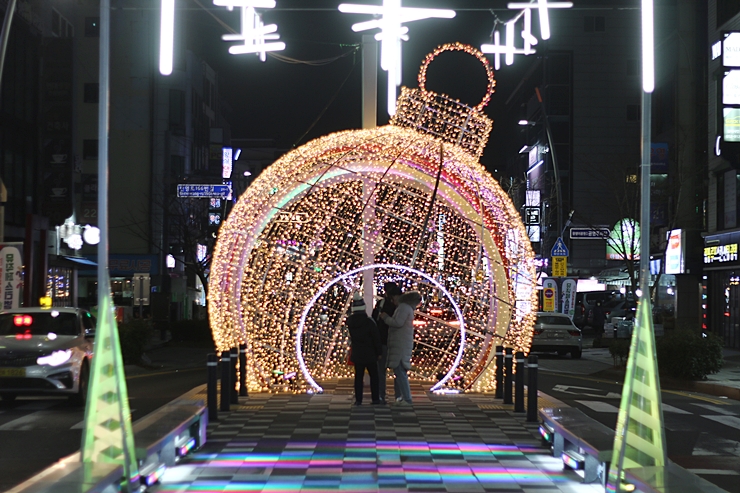 울산 크리스마스 야경 명소 왕생이길 울산 산책로, 볼거리, 데이트코스 한자리에