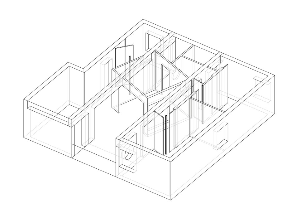 파격! 효율과 묘미를 위해 격식을 깬 아파트 리노베이션, Apartment Mauxi by BA-RRO . Ignacio de Antonio