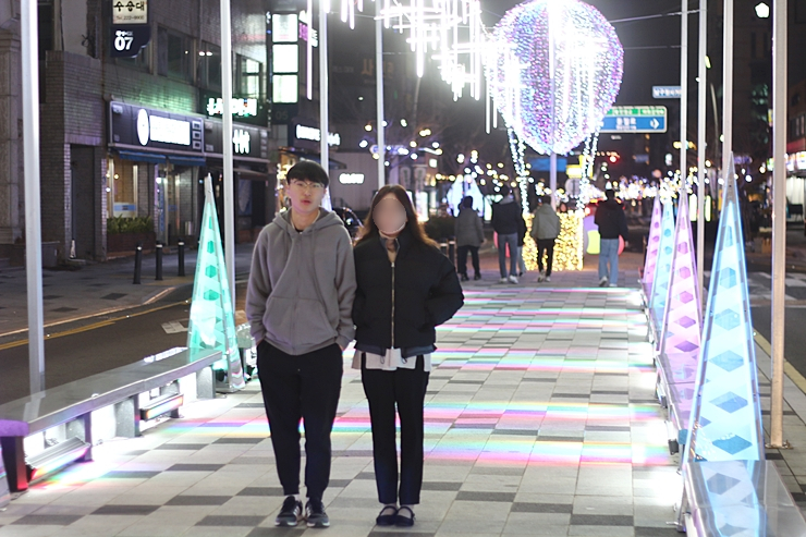 울산 크리스마스 야경 명소 왕생이길 울산 산책로, 볼거리, 데이트코스 한자리에