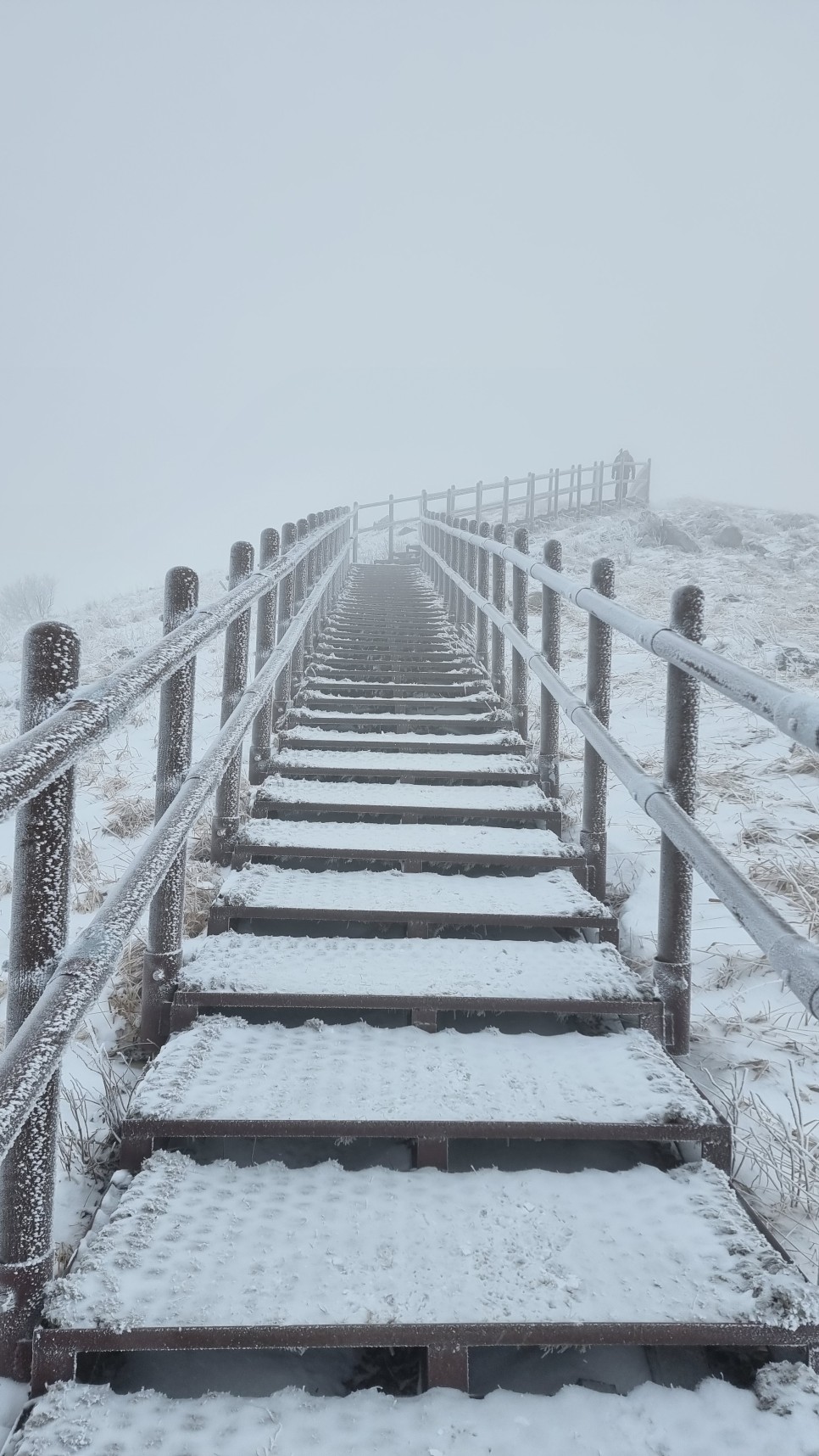 소백산 등산, 화이트 크리스마스 이브 눈꽃 산행 (어의곡~율전 원점회귀)