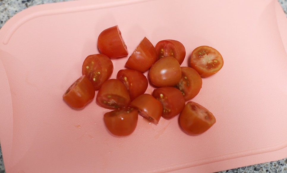 토마토 계란볶음 레시피 토달볶 굴소스 방울 토마토달걀볶음