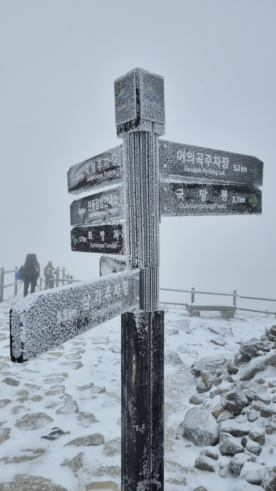 소백산 등산, 화이트 크리스마스 이브 눈꽃 산행 (어의곡~율전 원점회귀)