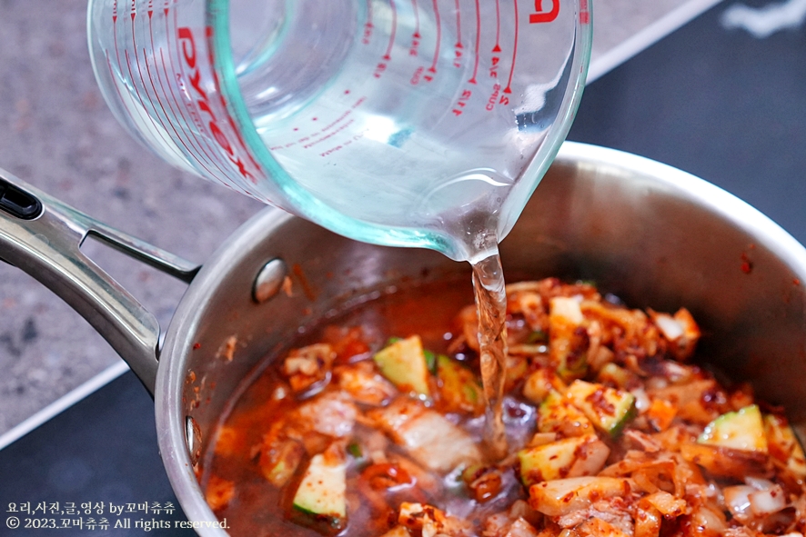 김치 순두부찌개 끓이는법 양념 참치 순두부찌개 양념장 레시피 재료 순두부 요리