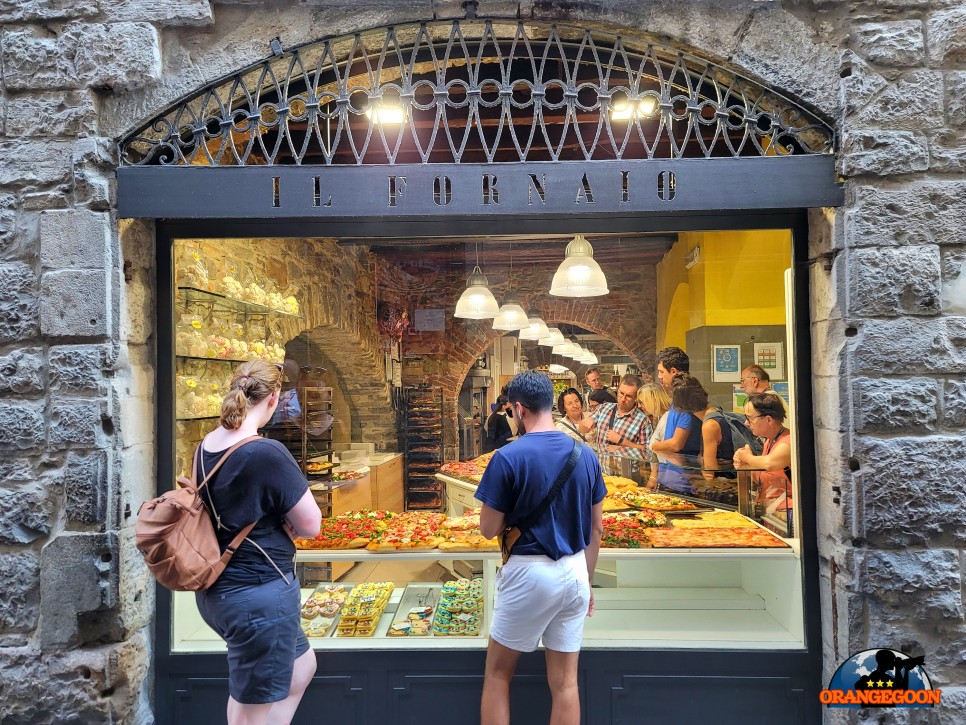 (이탈리아 베르가모 / 일 포르나이오 Il Fornaio) 이곳이 진정한 이탈리아 피자 맛집! 베르가모 구 시가지의 명소