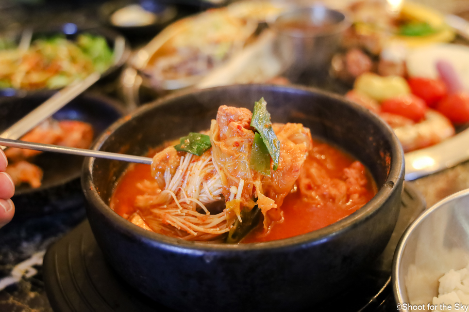 서귀포 흑돼지 맛집 육즙 풍부한 그때그집 중문 흑돼지