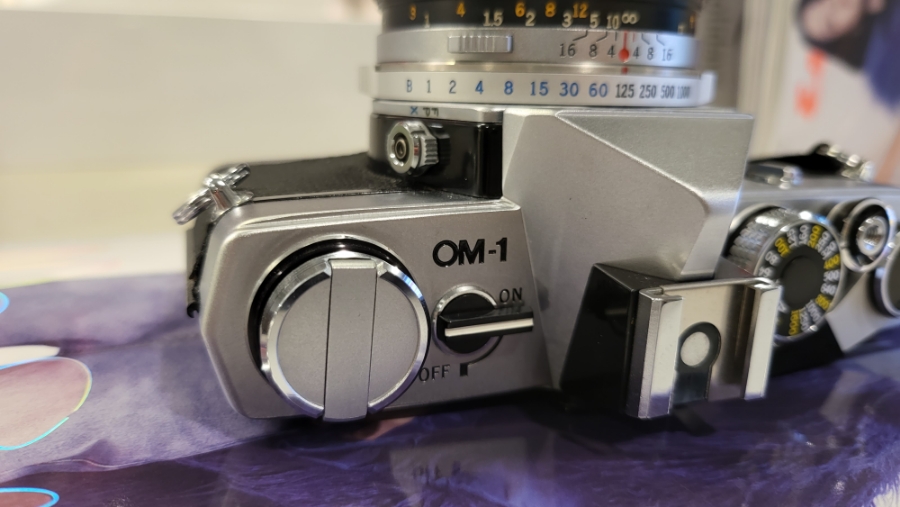 A급 올림푸스 필름카메라 OM-1+주이코 50mm f1.4
