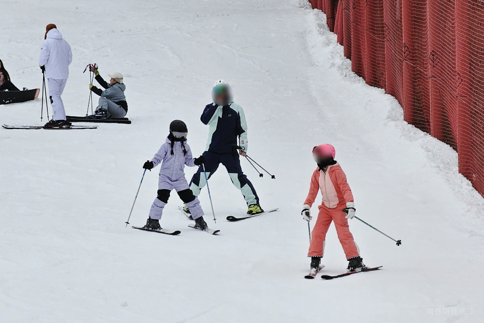 지산 스키강습 지산리조트 어린이 스키강습까지 그래이스키