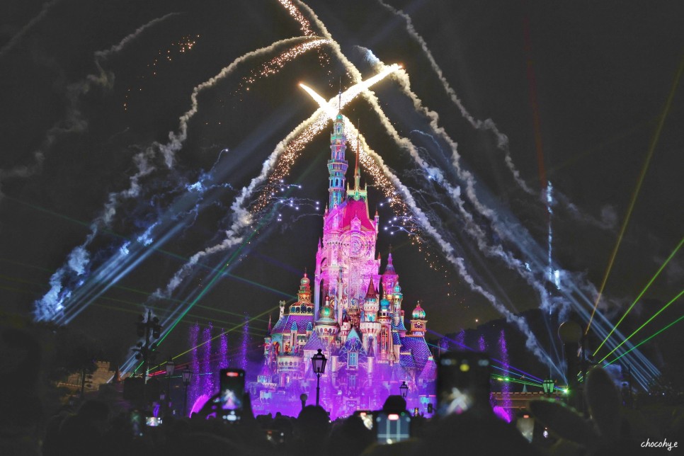 홍콩 디즈니랜드 겨울왕국 불꽃놀이 추천 & 가는법 티켓 예약!