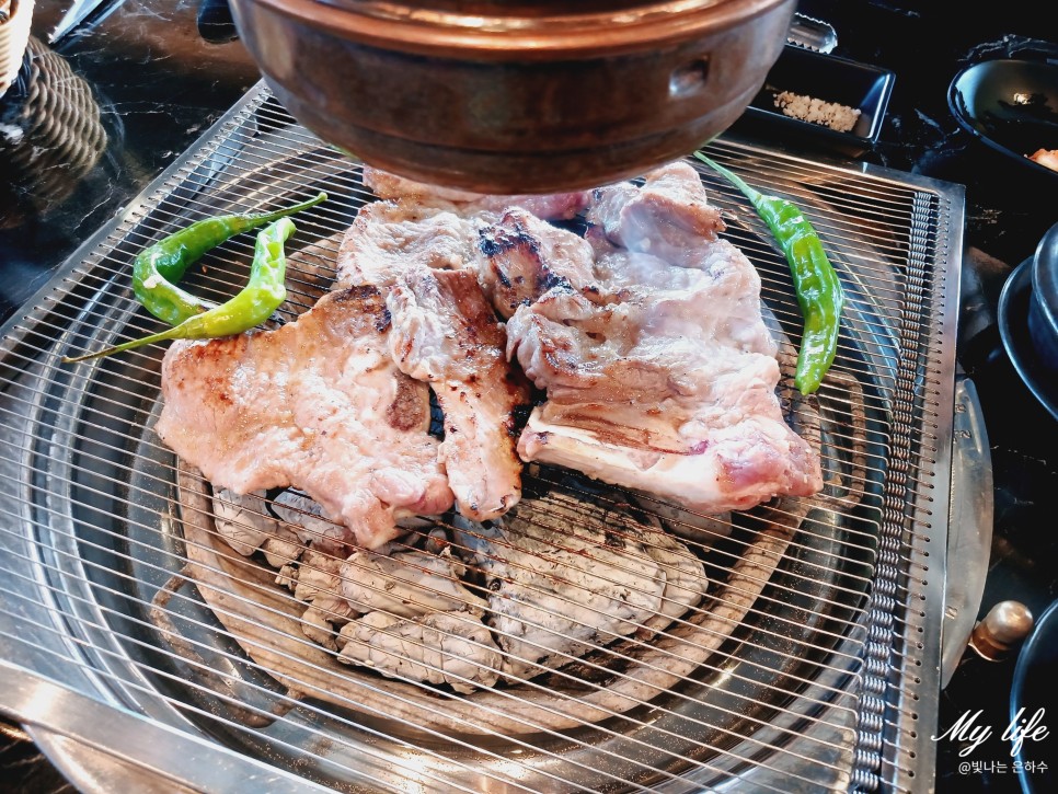 찐 맛있는 전주 에코시티 맛집 고기녹소 전주송천동직영점 숯불 돼지갈비 추천