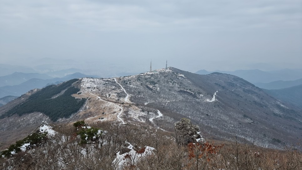 무등산 등산, 겨울 눈꽃 산행 (원효사 원점회귀 코스)