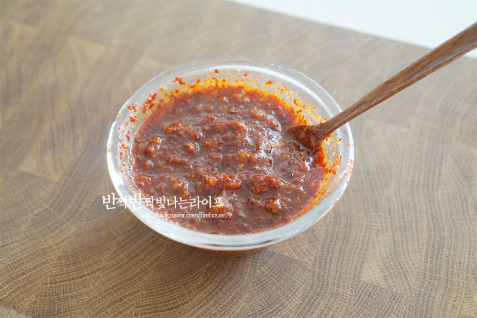 백종원 순대볶음 레시피 매콤 순대볶음 양념장 만드는 법