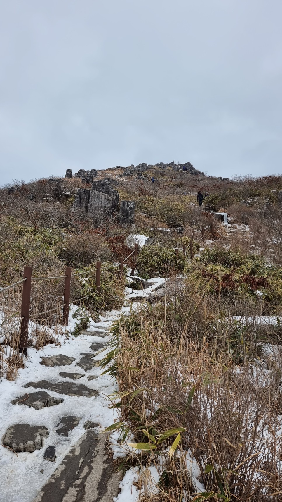 무등산 등산, 겨울 눈꽃 산행 (원효사 원점회귀 코스)