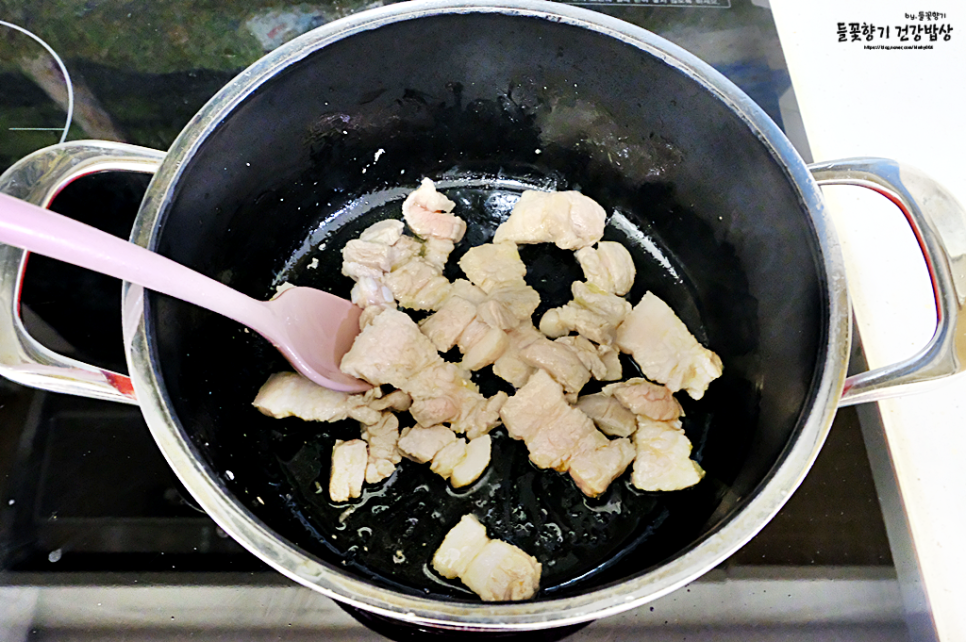 돼지고기 고추장찌개 레시피 류수영 애호박 감자 고추장찌개 만들기