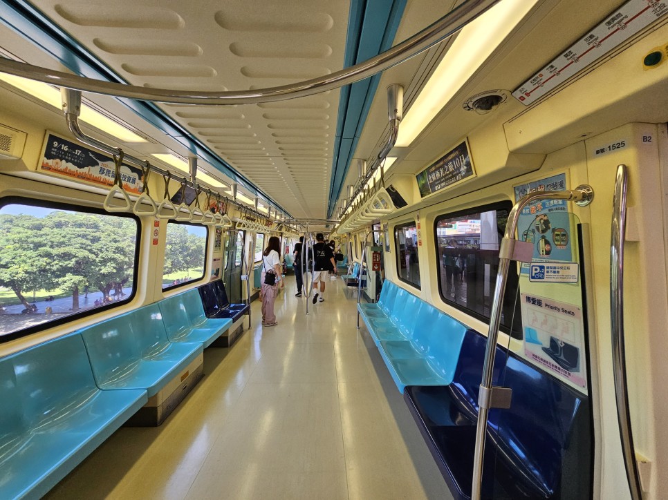 대만(타이완) 타이베이 자유여행 지하철 타고 단수이 파리(빠리)