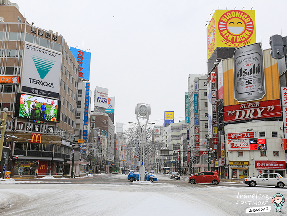일본 홋카이도 여행 겨울 삿포로 눈축제 오타루 아사히카와 2024