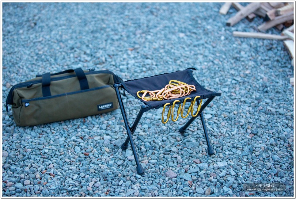 락셀 카라비너 활용성 좋은 캠핑필수용품 튼튼한 강철 타프비너