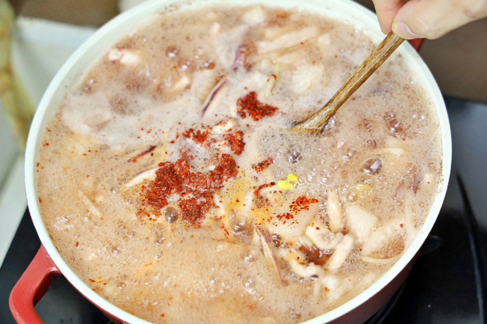 오징어무국 레시피 오징어요리 콩나물 오징어찌개 오징어국 끓이는법