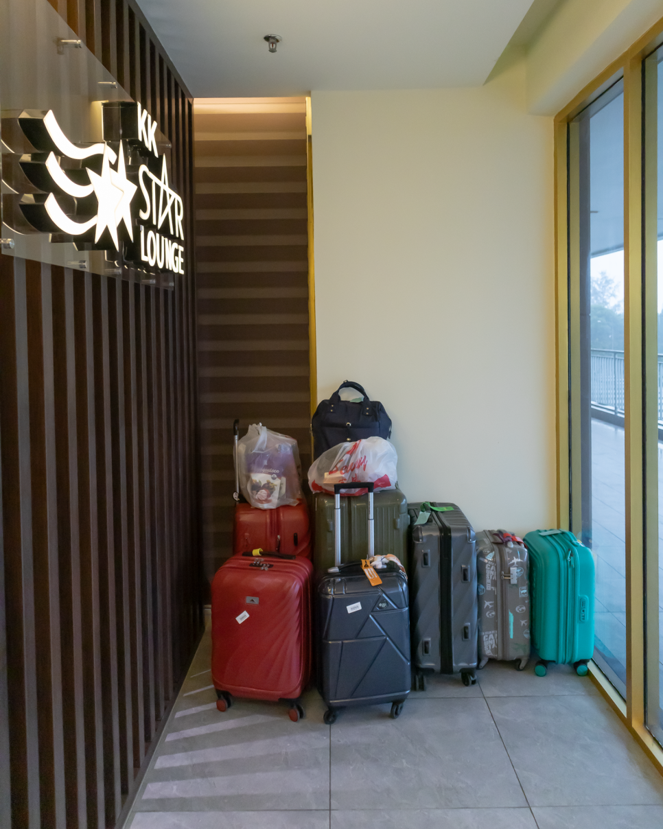 말레이시아 코타키나발루 자유여행  KK스타라운지 밤비행기 샤워 추천