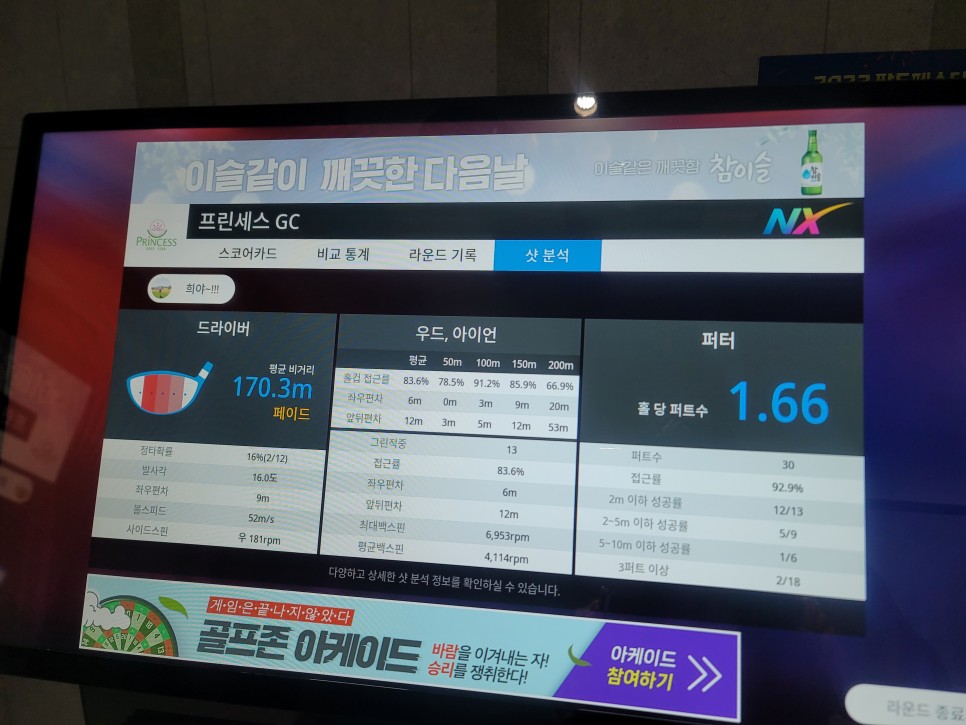 골프존파크 NX 동구화정스크린 배틀존 play 프린세스cc